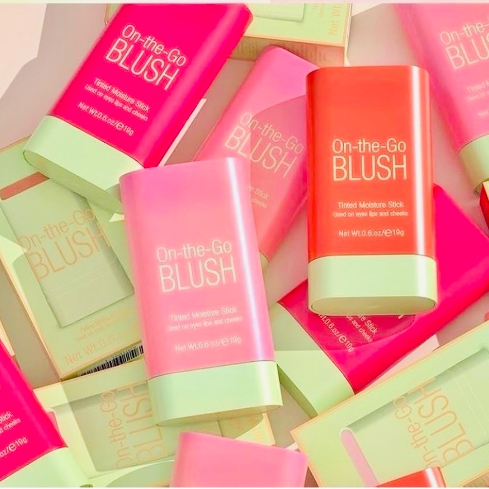 Blush Stick for Eyes Cheeks and Lips | 2 ct